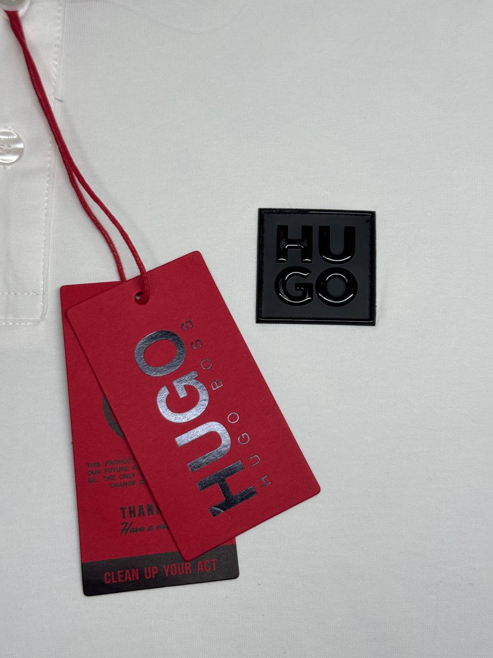 Camisa Tipo Hugo Premium Blanca