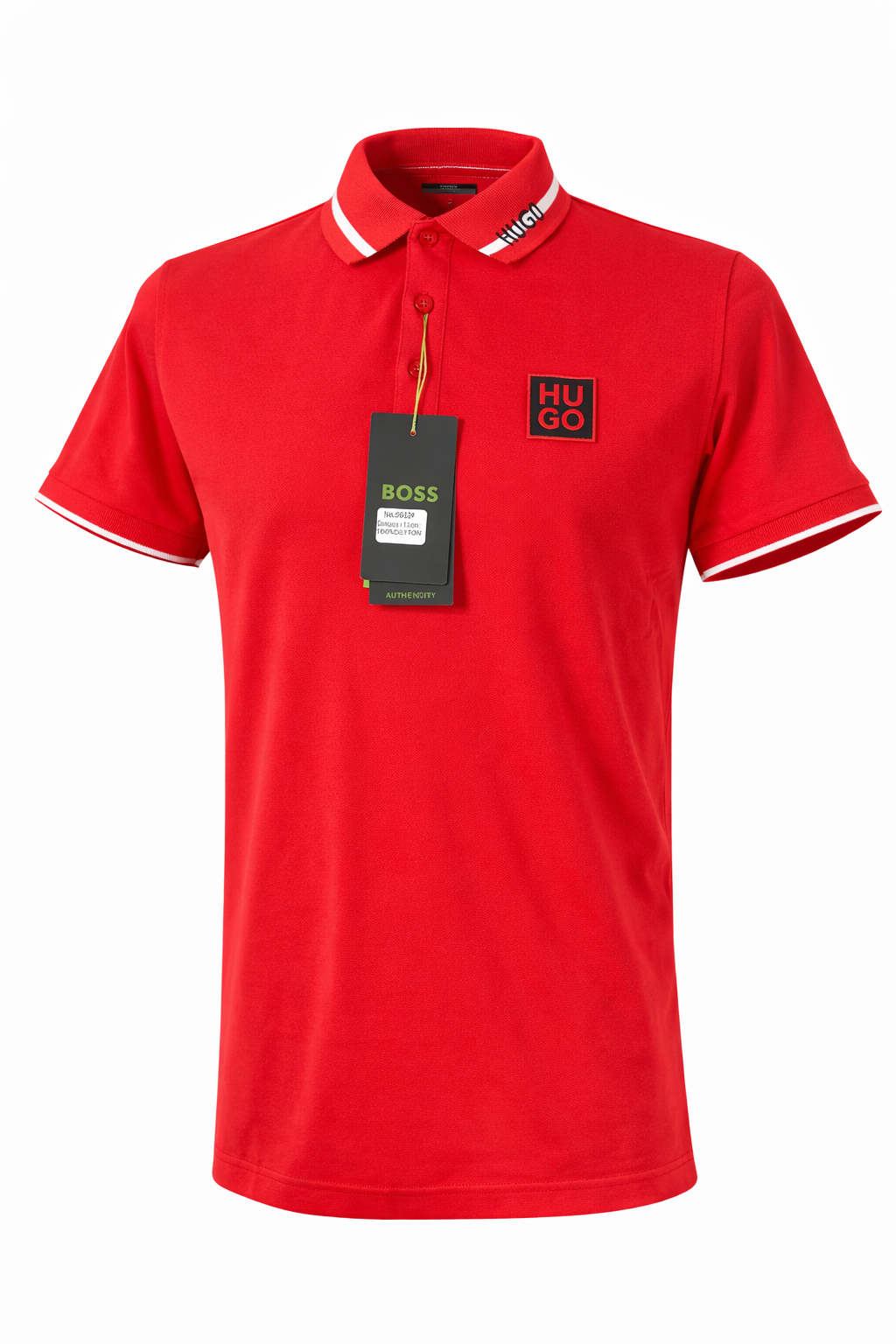 Camisa Tipo Hugo Premium Roja